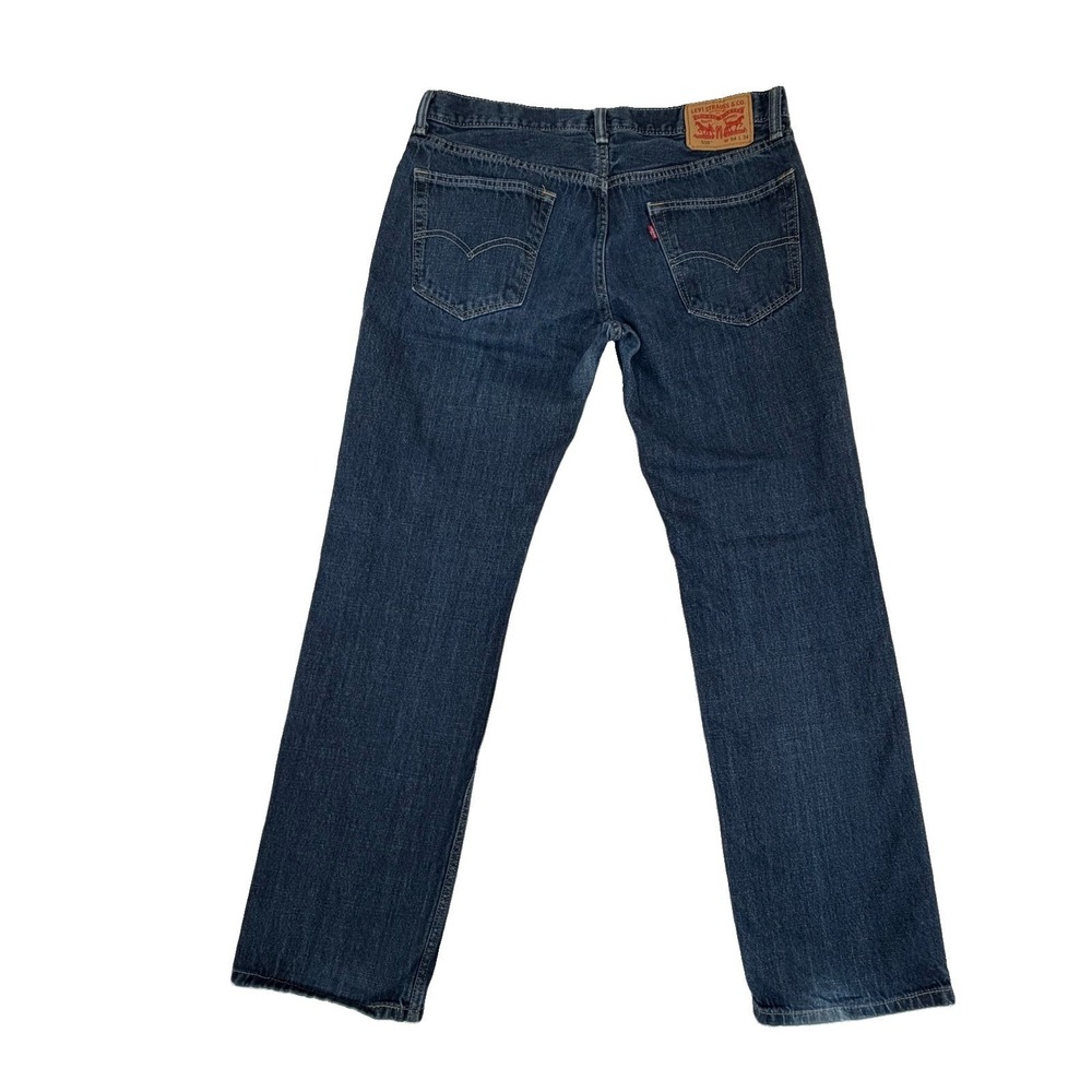 Levi's 559 Relaxed Straight Leg Men's Jeans‎ Sz 34x34 Blue Med Wash Denim Y2K